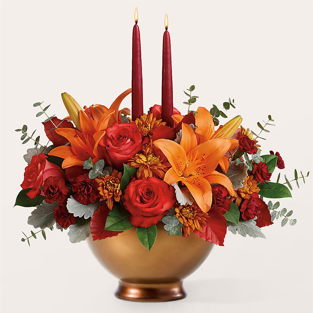 Fruits of Fall Centerpiece –  Greenbrook Flowers Inc, Jackson MS