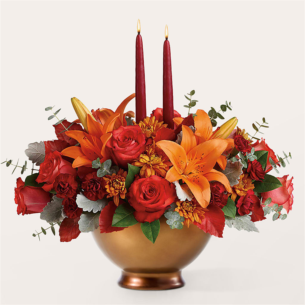 Fruits of Fall Centerpiece –  Greenbrook Flowers Inc, Jackson MS