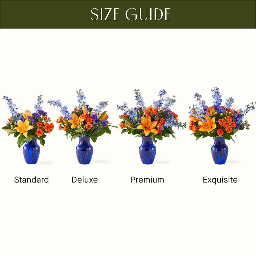 Radiant Citrus Bouquet –  Greenbrook Flowers Inc, Jackson MS