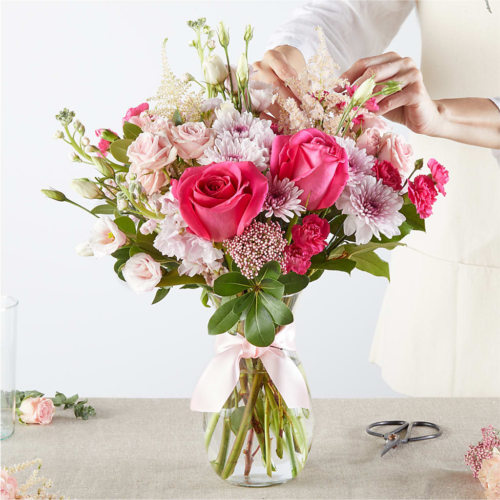 Pink Ribbon - A Florist Original –  Greenbrook Flowers Inc, Jackson MS