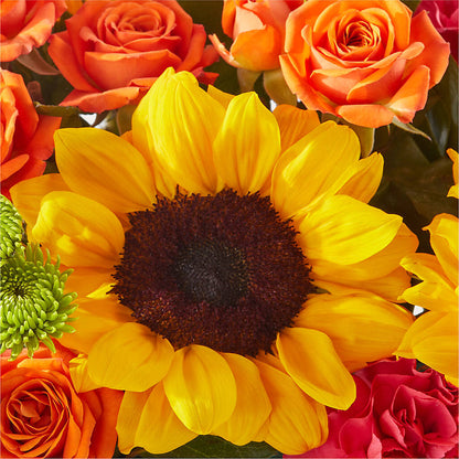Sun-drenched Blooms Box Bouquet –  Greenbrook Flowers Inc, Jackson MS