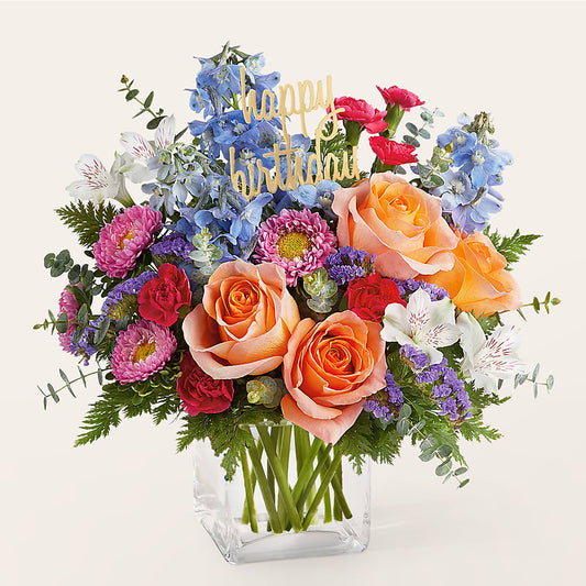 Birthday Bash Bouquet –  Greenbrook Flowers Inc, Jackson MS