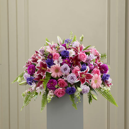 Fare Thee Well Pedestal –  Greenbrook Flowers Inc, Jackson MS