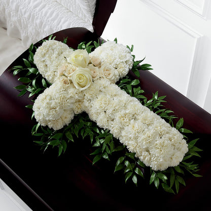 Peaceful Memories Casket Spray (Standard) –  Greenbrook Flowers Inc, Jackson MS