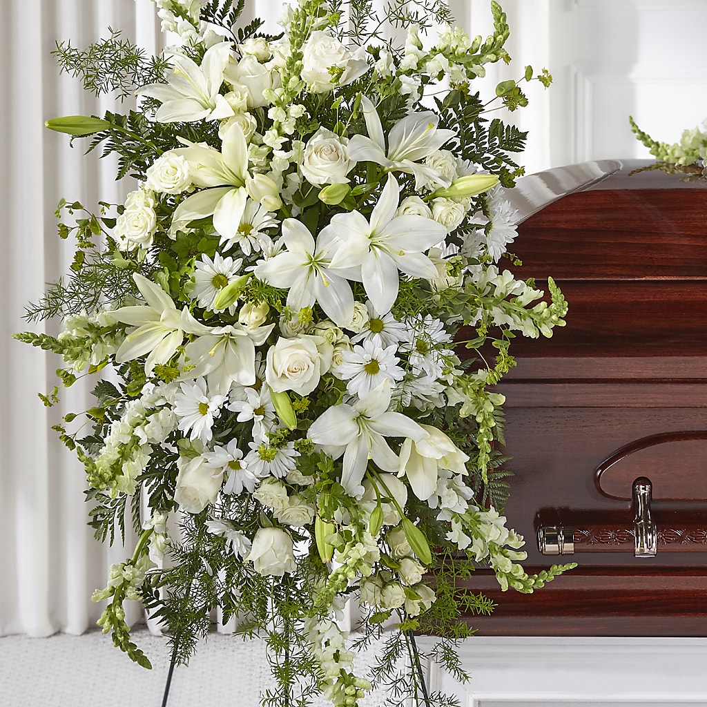 Loving Thoughts Standing Spray –  Greenbrook Flowers Inc, Jackson MS