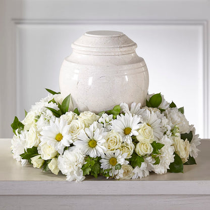 Ivory Gardens Cremation Adornment –  Greenbrook Flowers Inc, Jackson MS