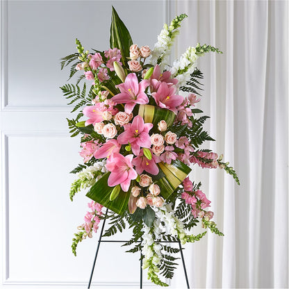 Elegant Embrace Standing Spray –  Greenbrook Flowers Inc, Jackson MS