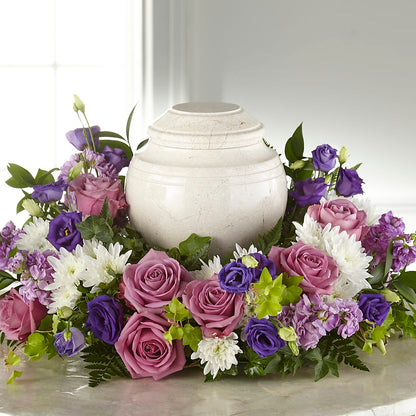 Blooming Sympathy Cremation Adornment –  Greenbrook Flowers Inc, Jackson MS