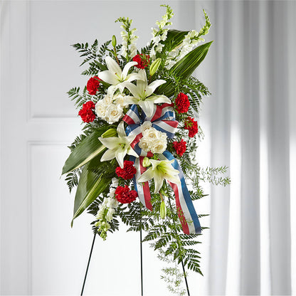 Stars of Life Standing Spray –  Greenbrook Flowers Inc, Jackson MS