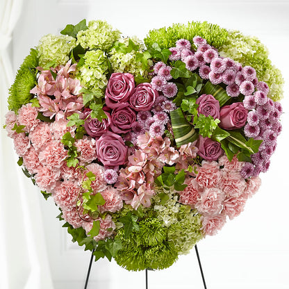 Heartwarming Standing Heart –  Greenbrook Flowers Inc, Jackson MS