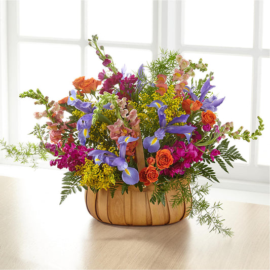 Garden of Life Basket –  Greenbrook Flowers Inc, Jackson MS