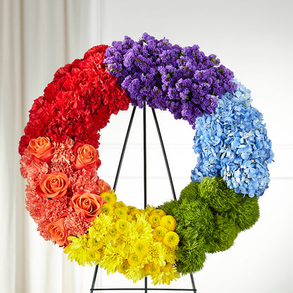 Circle of Love Wreath –  Greenbrook Flowers Inc, Jackson MS