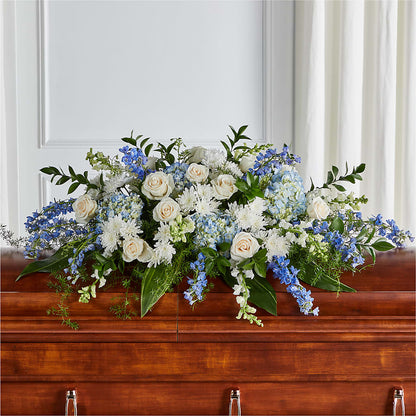 Timeless Essence Casket Spray –  Greenbrook Flowers Inc, Jackson MS