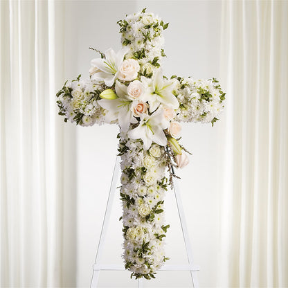 Spiritual Guidance Standing Spray –  Greenbrook Flowers Inc, Jackson MS