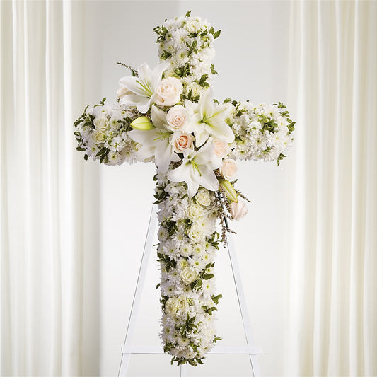 Spiritual Guidance Standing Spray –  Greenbrook Flowers Inc, Jackson MS