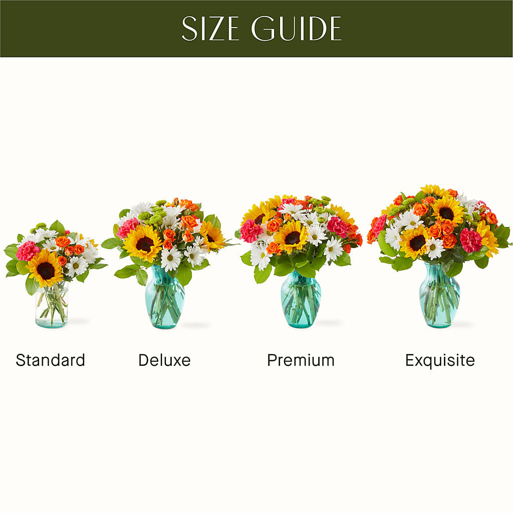 Sun-drenched Blooms Bouquet –  Greenbrook Flowers Inc, Jackson MS