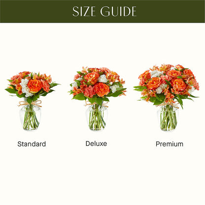 Apricot Glow Bouquet –  Greenbrook Flowers Inc, Jackson MS