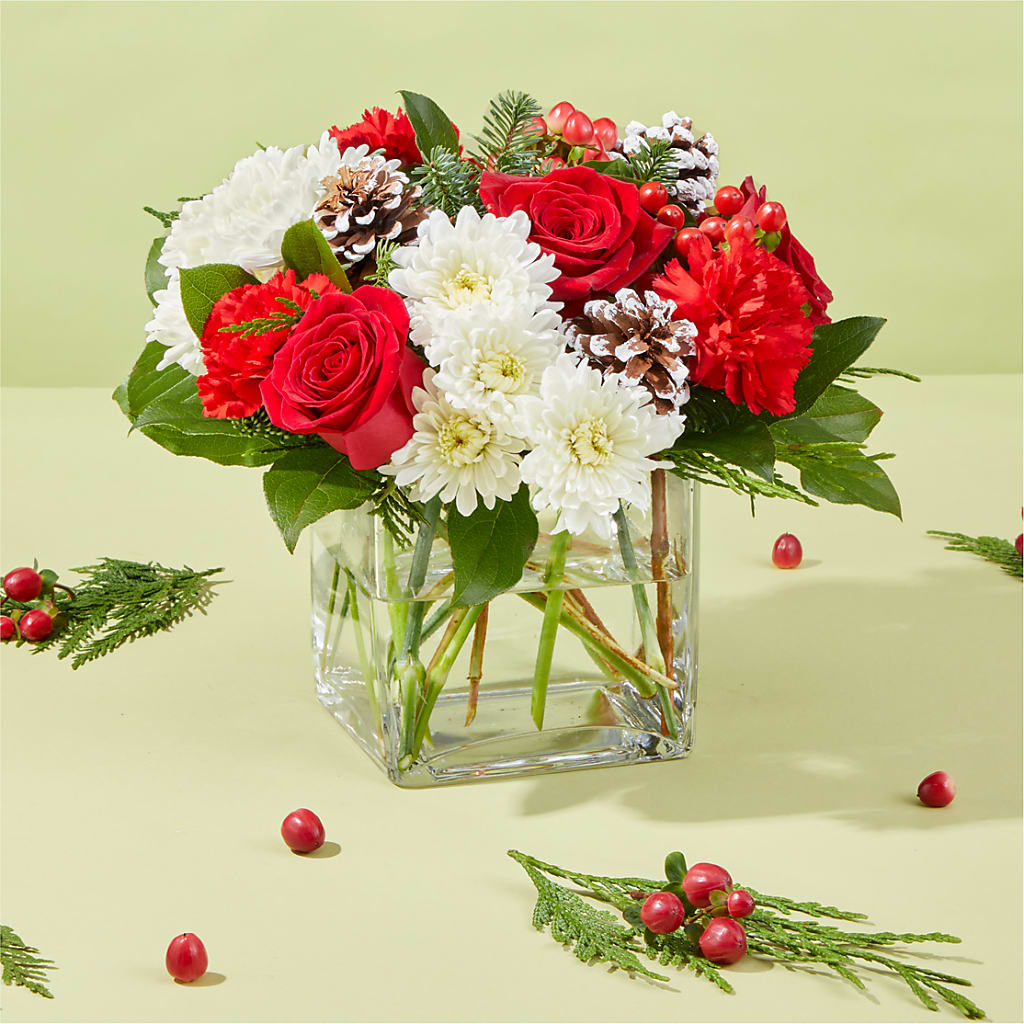 Snow Angel Bouquet –  Greenbrook Flowers Inc, Jackson MS
