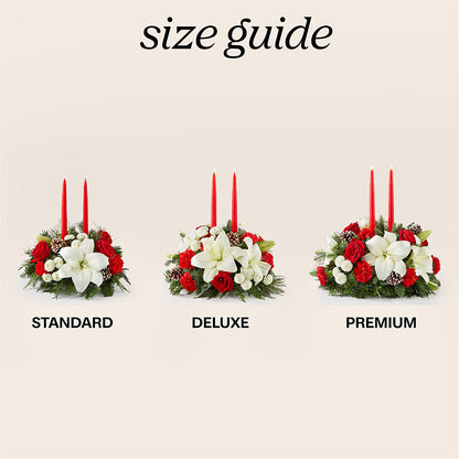 Seasonal Festivities Centerpiece –  Greenbrook Flowers Inc, Jackson MS