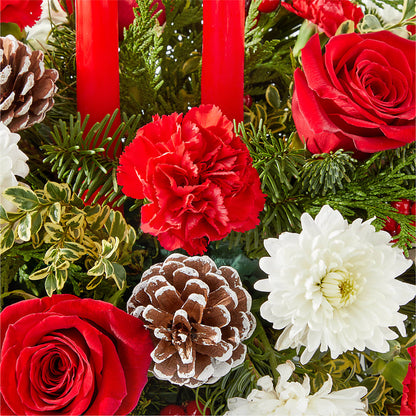 Holiday Soiree Centerpiece –  Greenbrook Flowers Inc, Jackson MS