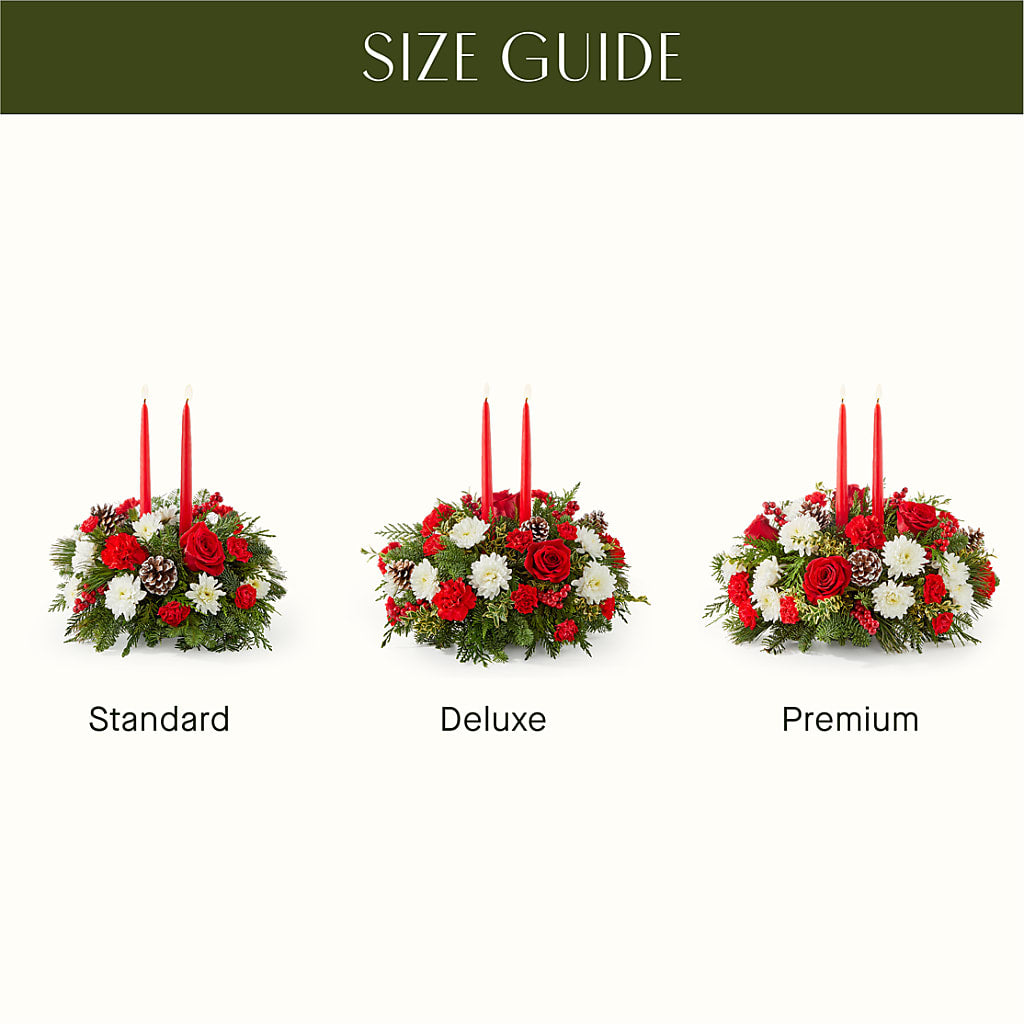 Holiday Soiree Centerpiece –  Greenbrook Flowers Inc, Jackson MS