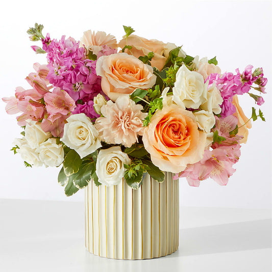 Paradise Bouquet with Ivory Vase –  Greenbrook Flowers Inc, Jackson MS