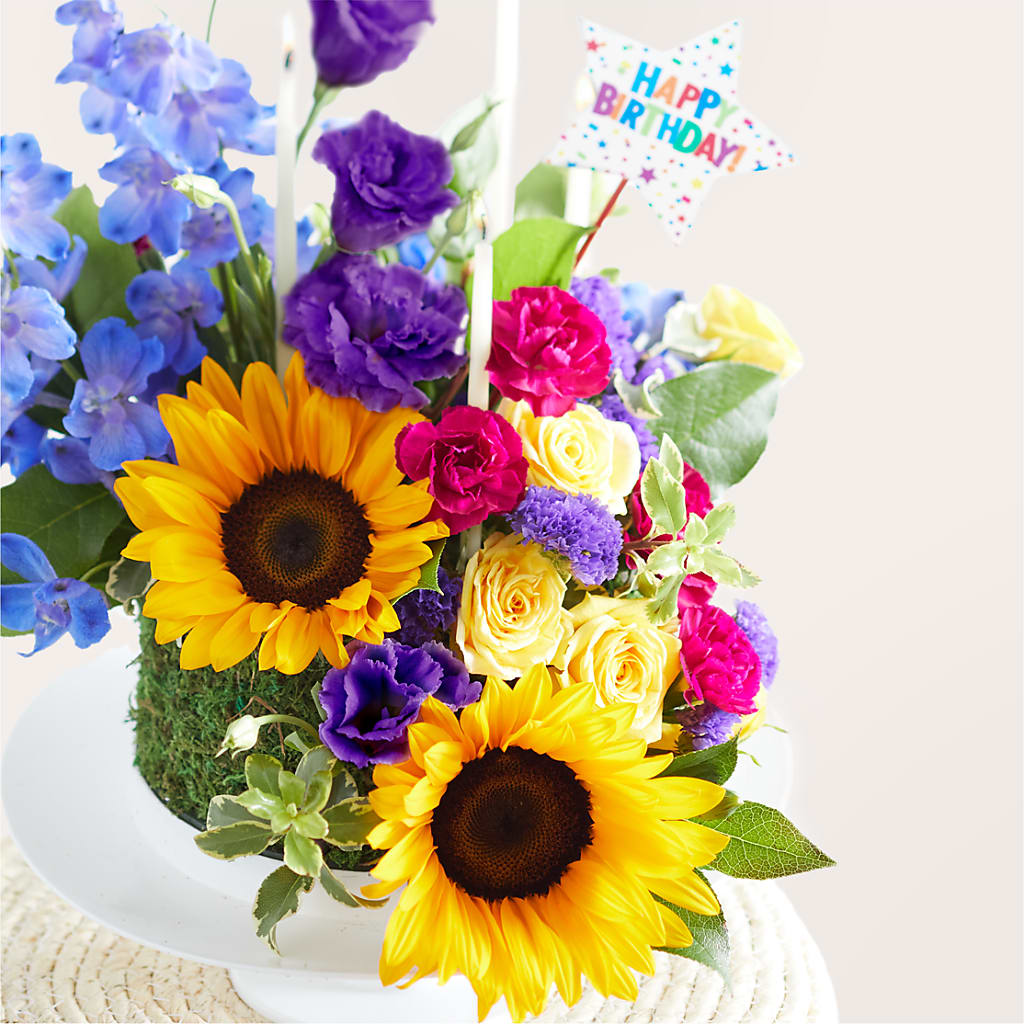 Star of the Day Floral Cake –  Greenbrook Flowers Inc, Jackson MS