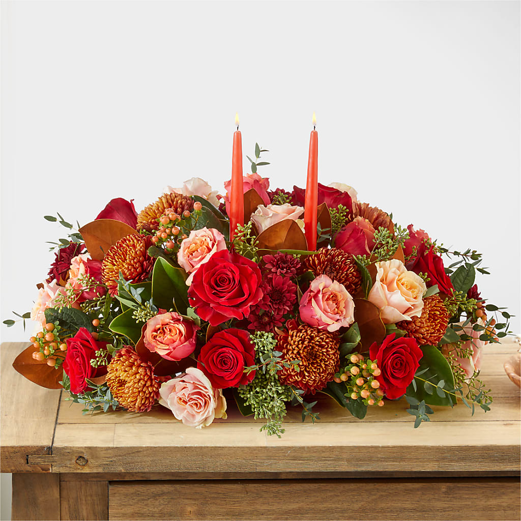 Gather Near Centerpiece –  Greenbrook Flowers Inc, Jackson MS