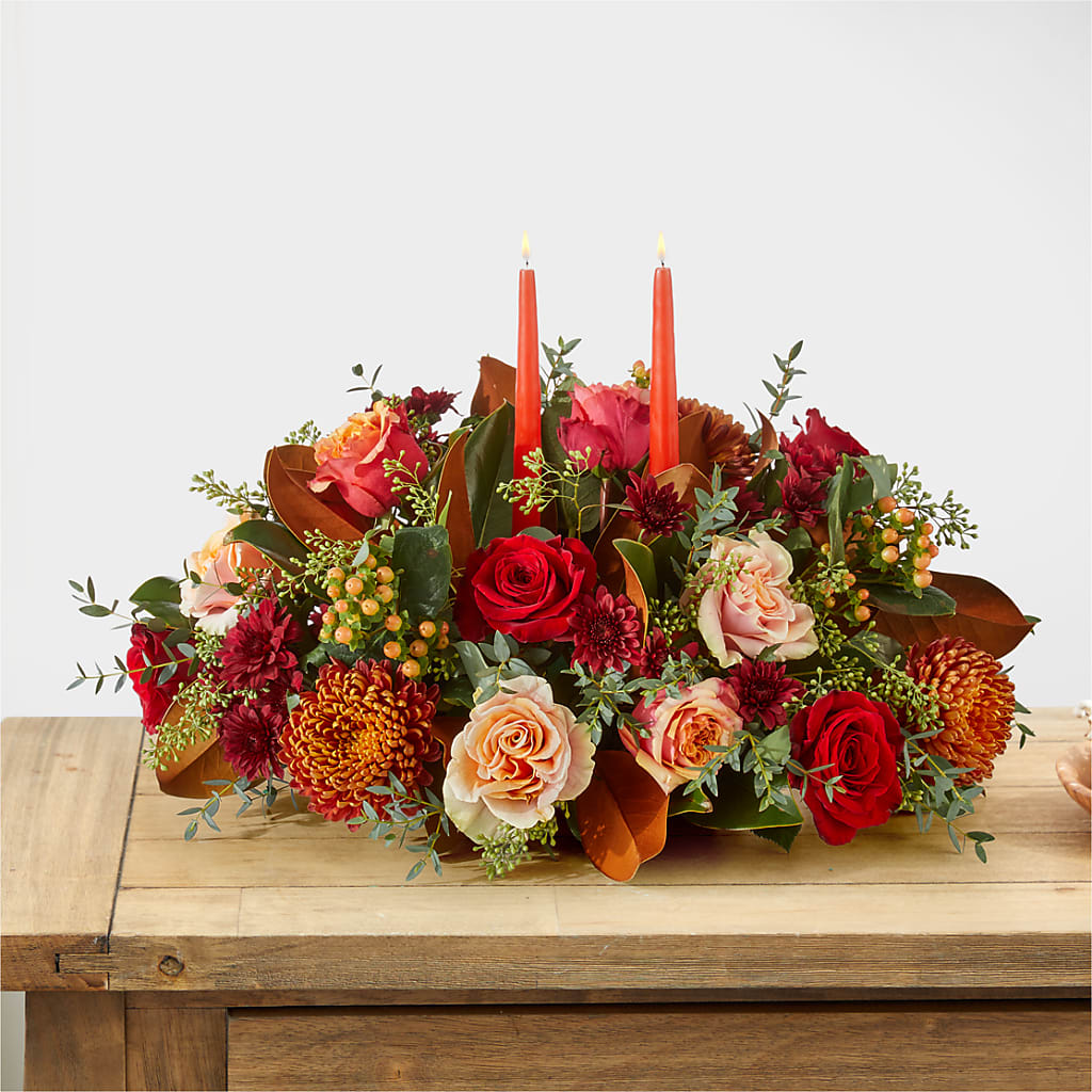 Gather Near Centerpiece –  Greenbrook Flowers Inc, Jackson MS