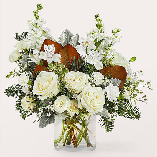 Fresh Snowfall Bouquet –  Greenbrook Flowers Inc, Jackson MS