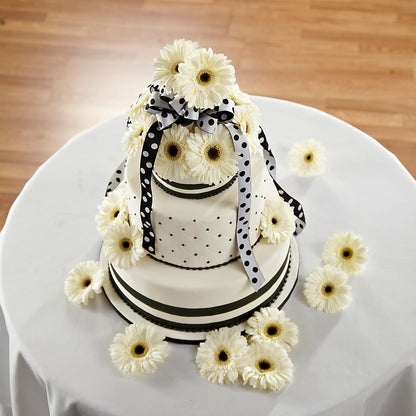 Simple Sophistication Cake Décor –  Greenbrook Flowers Inc, Jackson MS