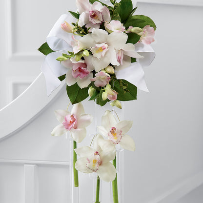 Perfect Entrance Pew Arrangement –  Greenbrook Flowers Inc, Jackson MS