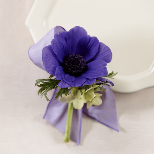 Purple Passion Boutonniere