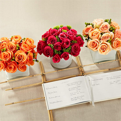 Dawn Rose Centerpiece –  Greenbrook Flowers Inc, Jackson MS