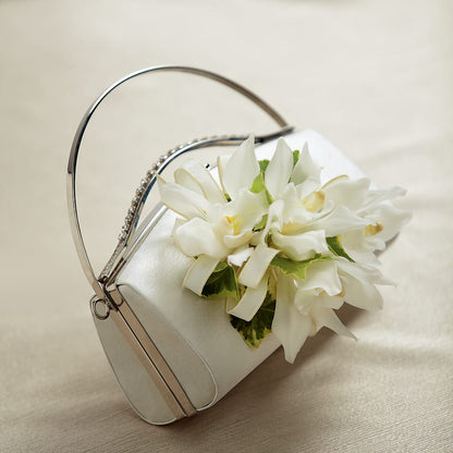 White Purse Decor –  Greenbrook Flowers Inc, Jackson MS