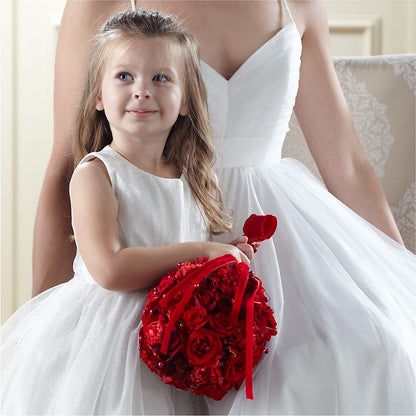 Pure at Heart Flower Girl Arrangement –  Greenbrook Flowers Inc, Jackson MS