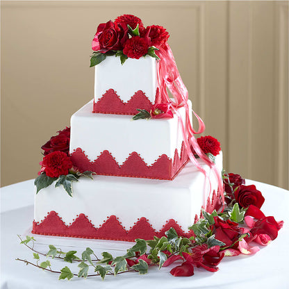 Forever Happiness Cake Decor –  Greenbrook Flowers Inc, Jackson MS